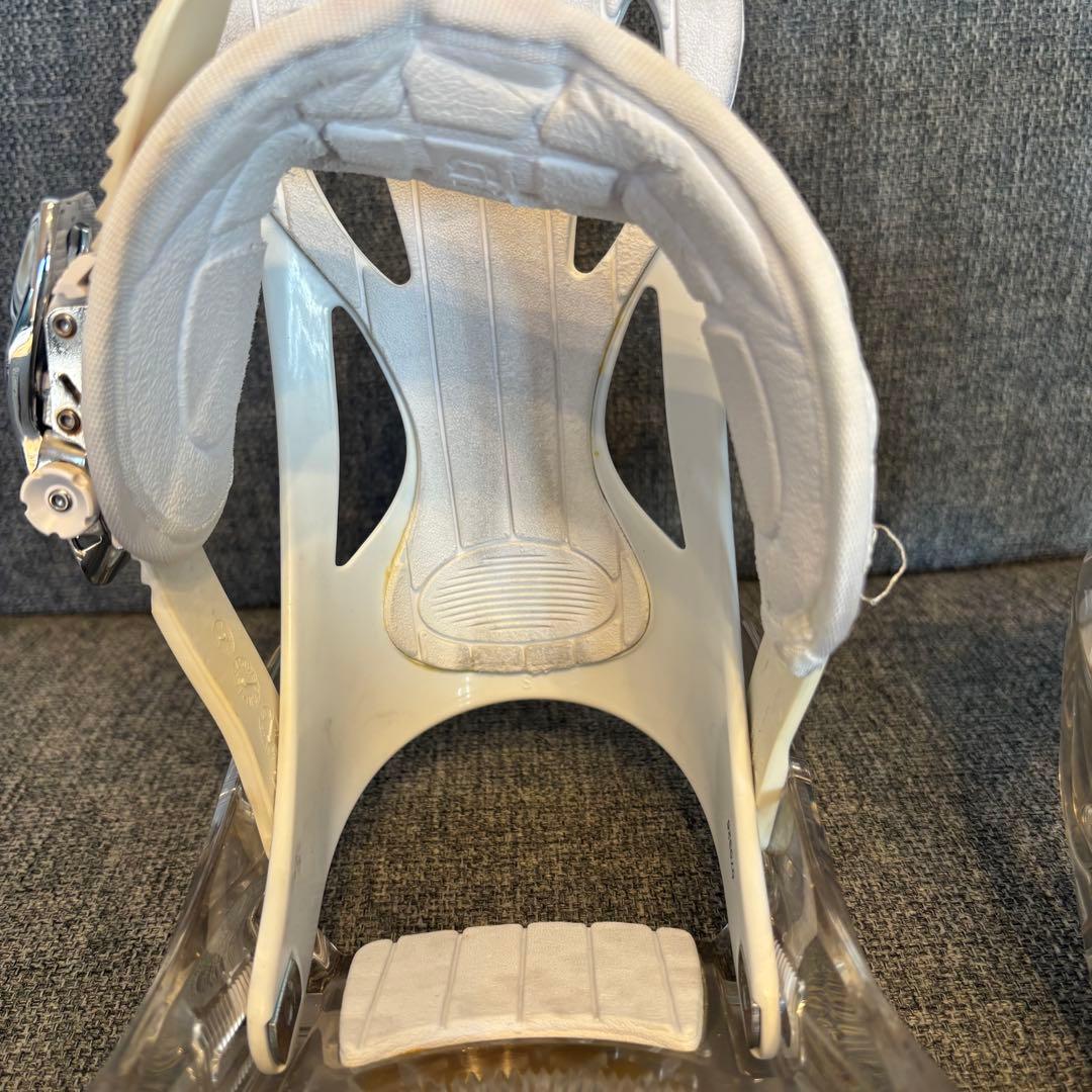 BURTON CUSTOM ビンディング Sサイズ バートン カスタム ホワイト
