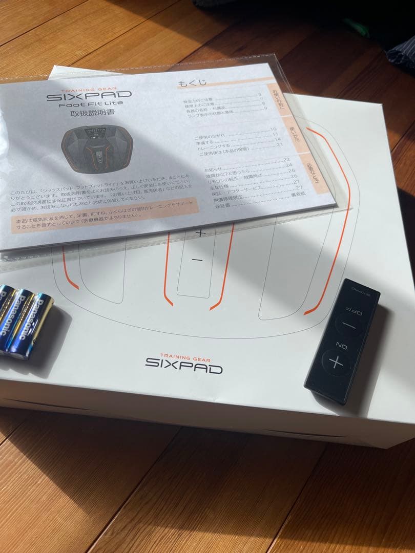 ぱっくんシックスパッド（SIXPAD）Foot Fit Lite フット