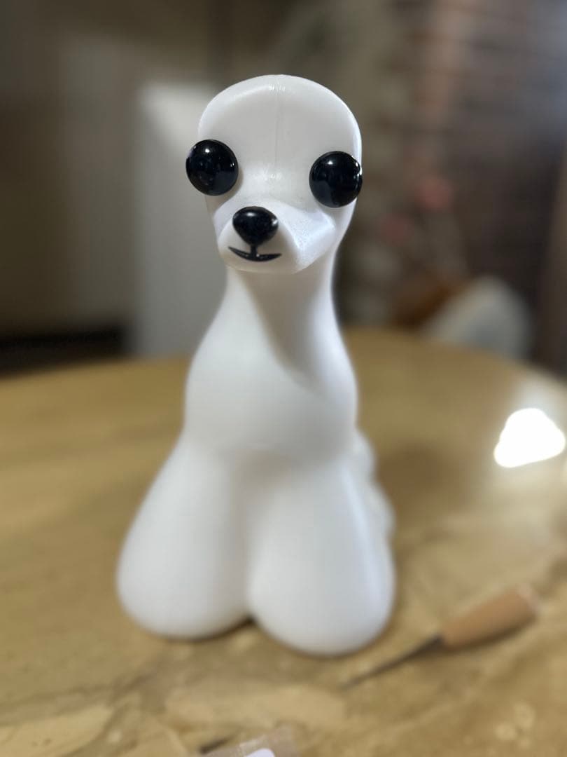 トリミング　犬のカット練習マネキン・ウィッグ　　　　トリマー