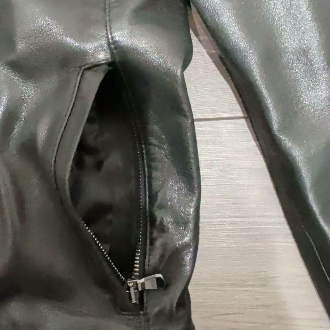 EMMETI ナッパーレザー スタンダードカラーブルゾン(JURI)