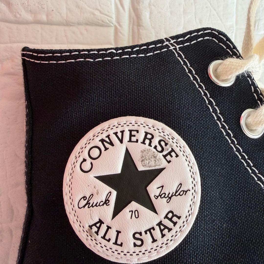 ⭐︎韓国限定⭐︎CONVERSE CT70 BLACK HICUT 24.5cm