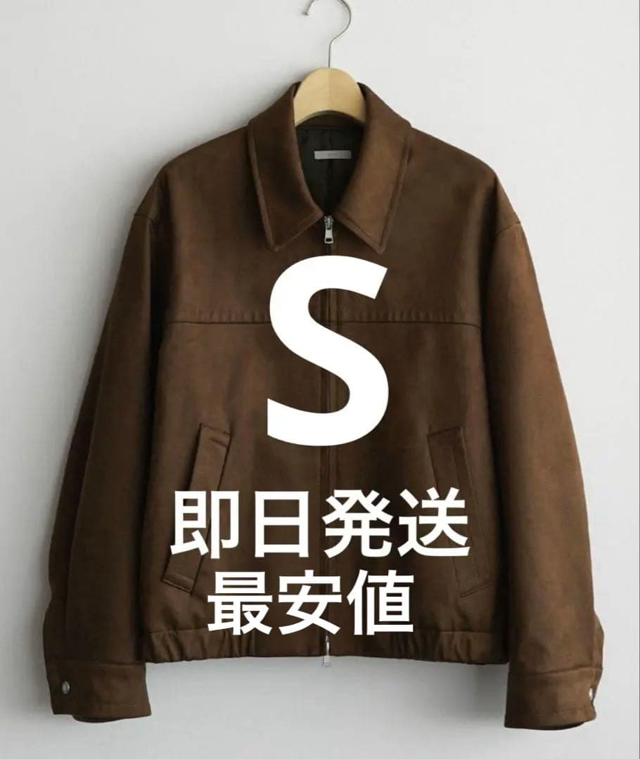 WYM LIDNM FAUX SUEDE ZIP BLOUSON Sサイズ