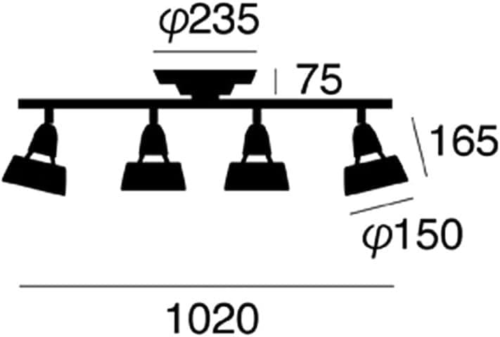 アートワークスタジオ ハーモニーグランデ シーリングライトAW-0359Z-BK