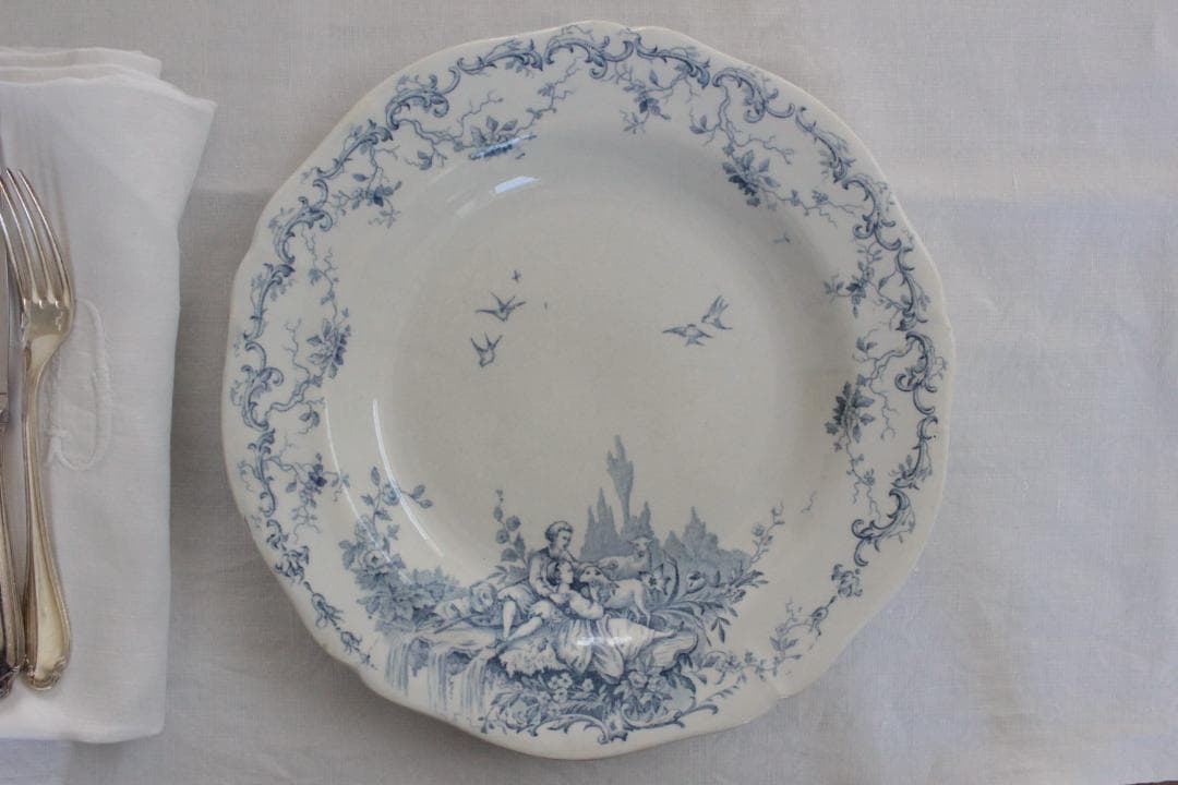 レアGien【ジアン】IDYLLE/フランスアンティーク