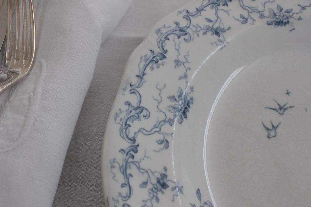 レアGien【ジアン】IDYLLE/フランスアンティーク