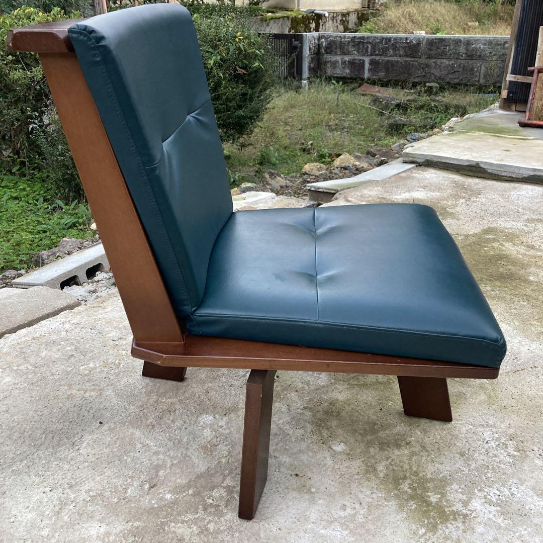 ナガノインテリア　回転式ダイニングチェア　　アンティーク椅子　高級チェア