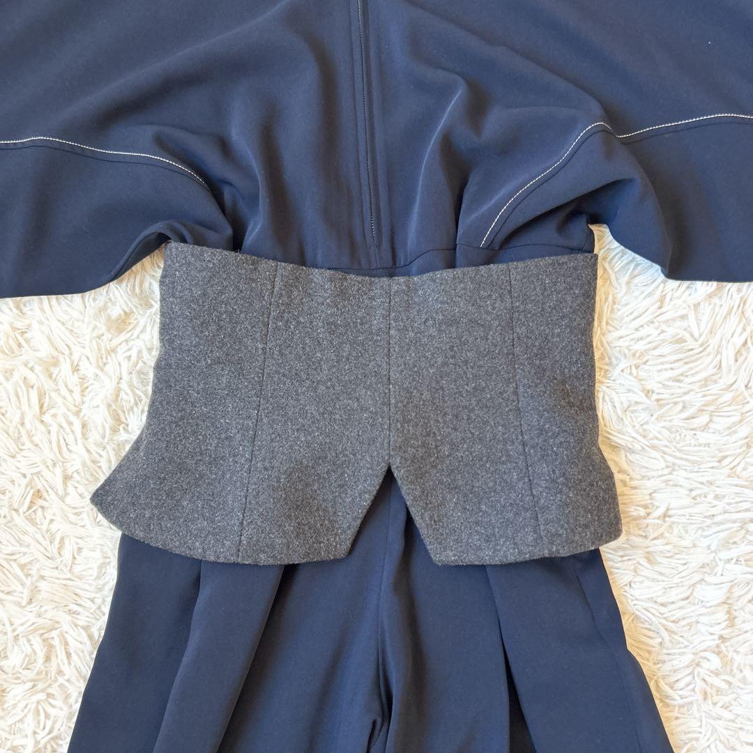 広瀬すずさん着用✨CLANE クラネ　未使用 ウールビスチェオールインワン