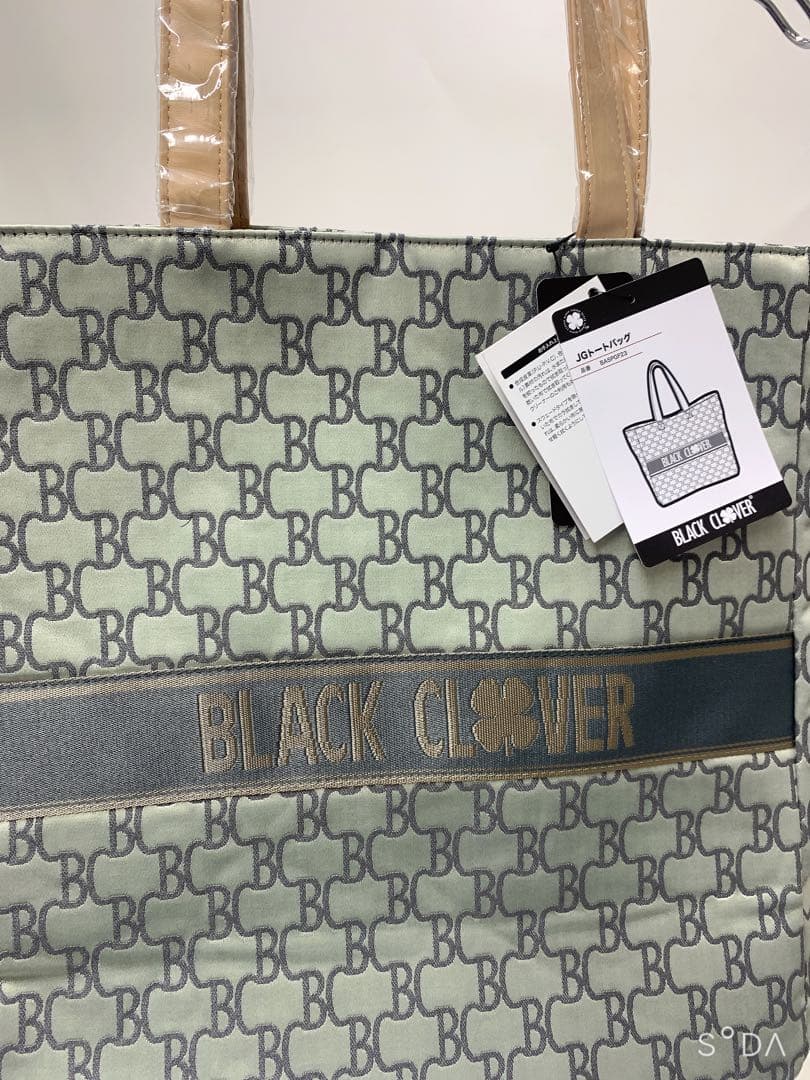 新品 BLACK CLOVER ブラッククローバー トートバッグ ベージュ