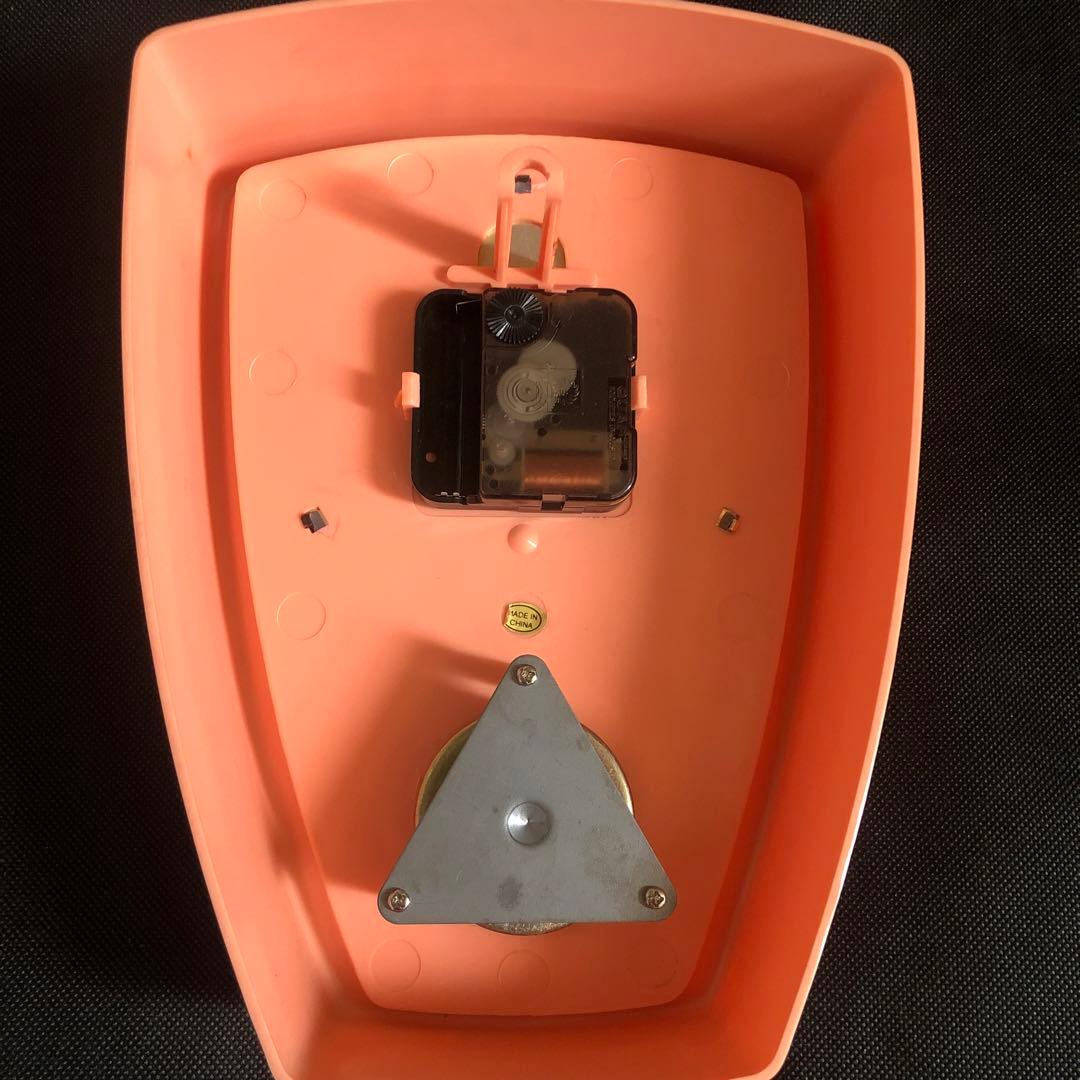 未使用　レトロ　時計　タイマー付　掛け時計　インテリア　アンティーク