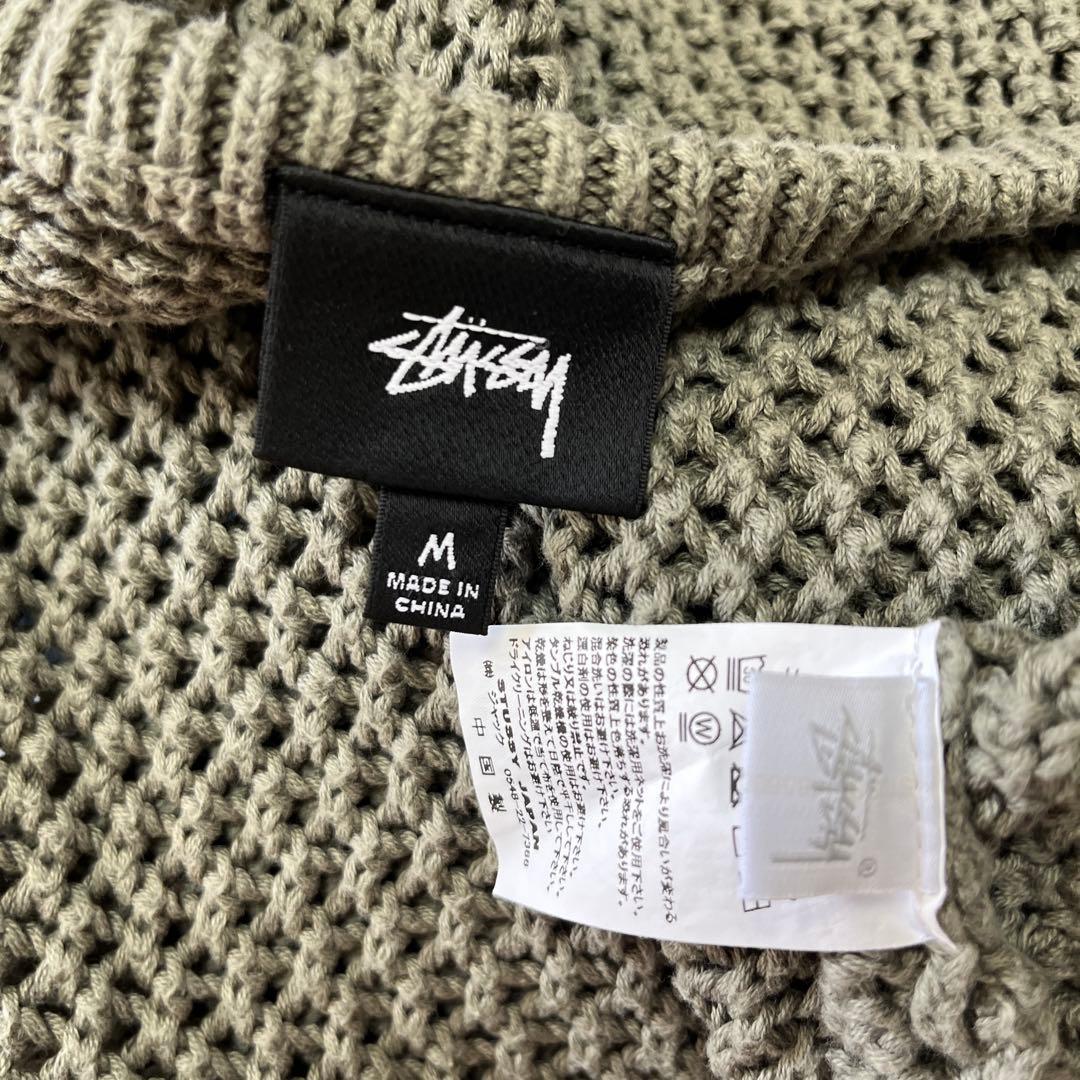 STUSSY ODyed Mesh Tank メッシュ タンクトップ M