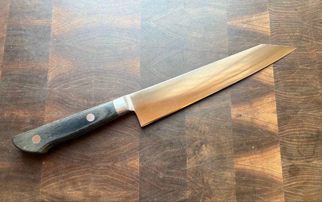 正本総本店　ハイカーボン　切付　牛刀　210mm 包丁　洋包丁　全鋼