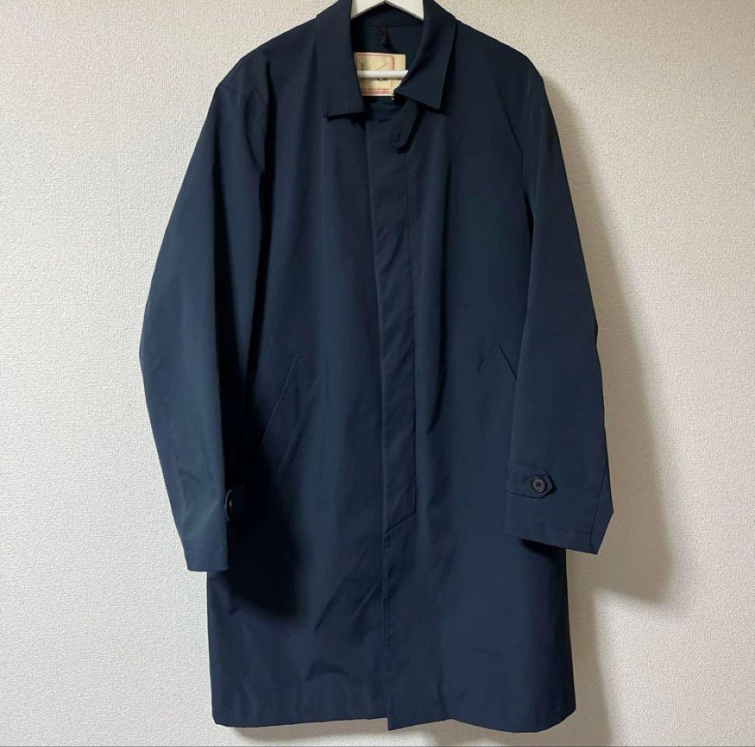 LB.03/西川ダウン(R)/3WAYステンカラーコート　ネイビーＬ