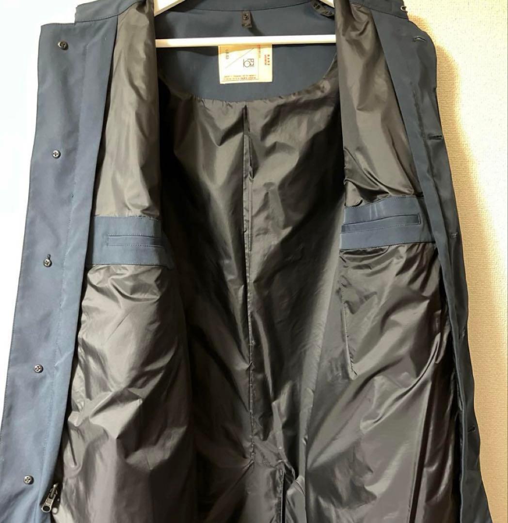 LB.03/西川ダウン(R)/3WAYステンカラーコート　ネイビーＬ