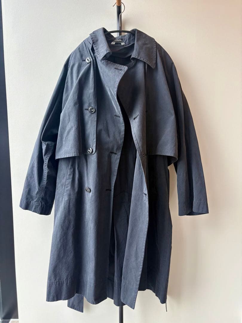 【極美品】ARTS&SCIENCE 22SS コート 紺 ヴィンテージ調