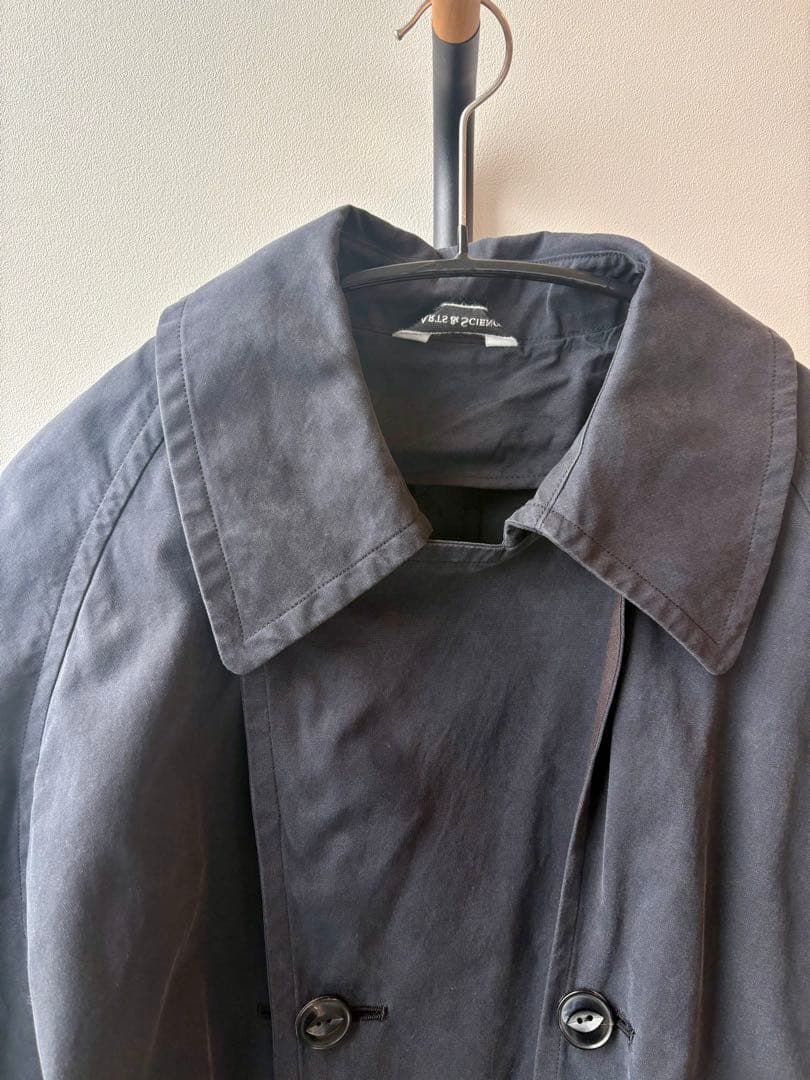【極美品】ARTS&SCIENCE 22SS コート 紺 ヴィンテージ調