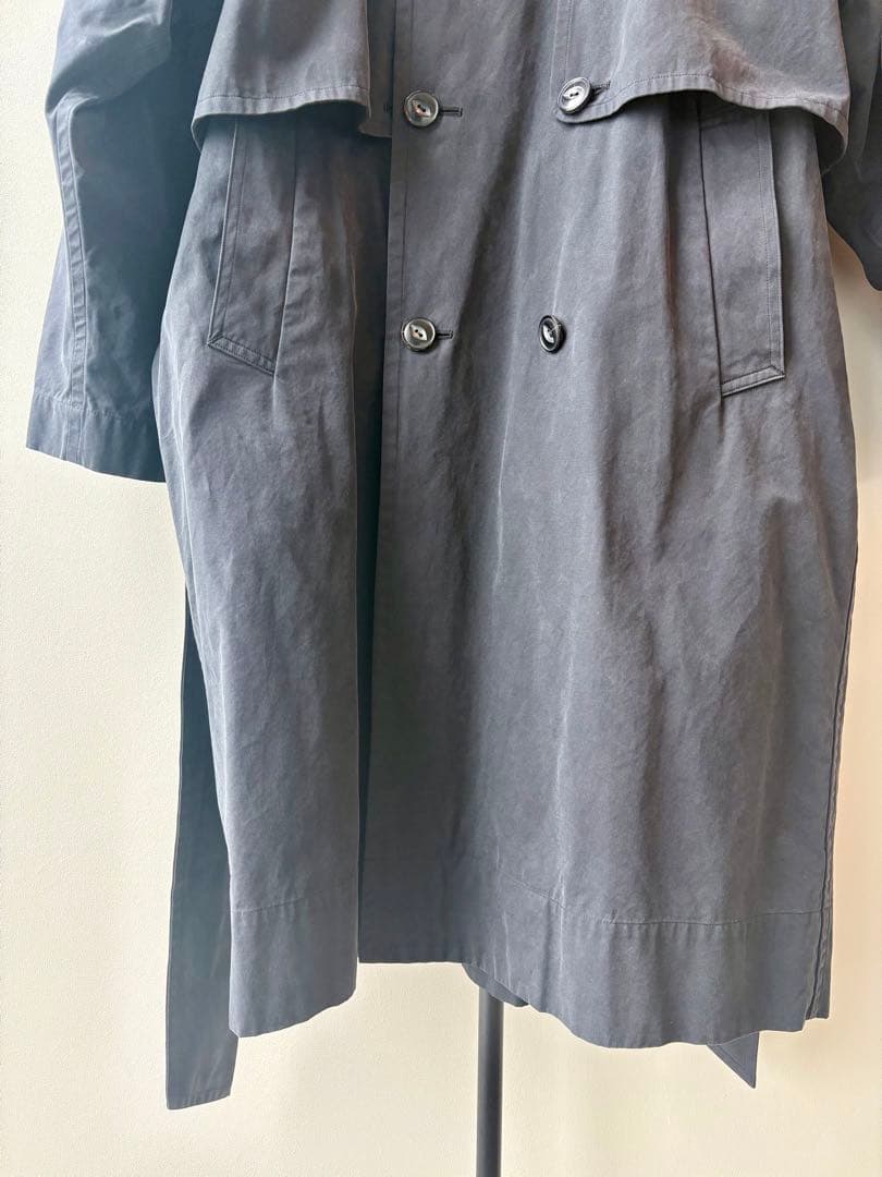 【極美品】ARTS&SCIENCE 22SS コート 紺 ヴィンテージ調