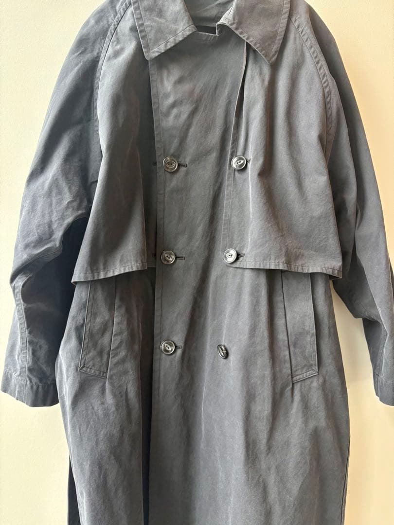 【極美品】ARTS&SCIENCE 22SS コート 紺 ヴィンテージ調