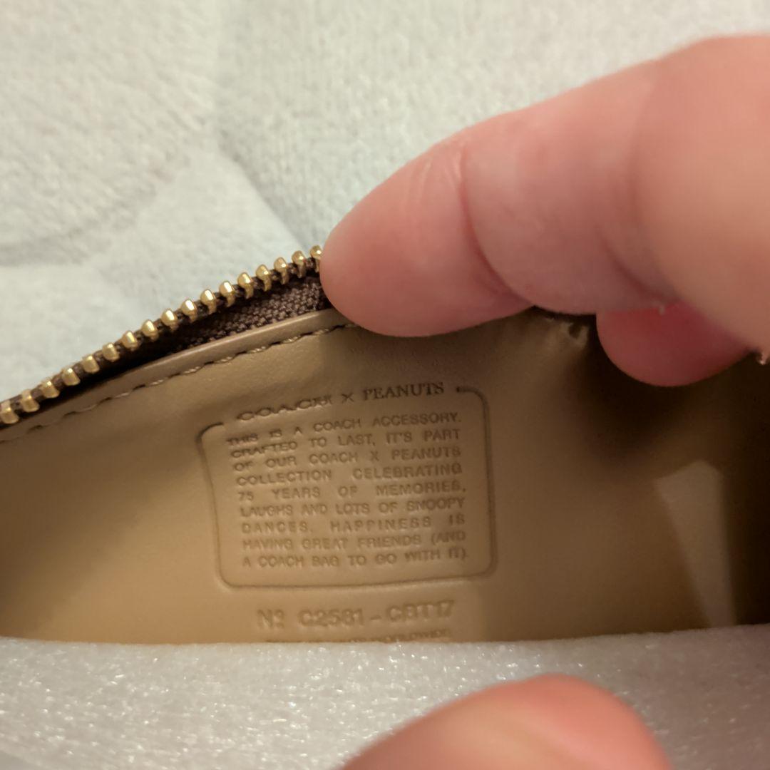 新品♡【COACH X PEANUTS】ペンシル ケース・スヌーピー