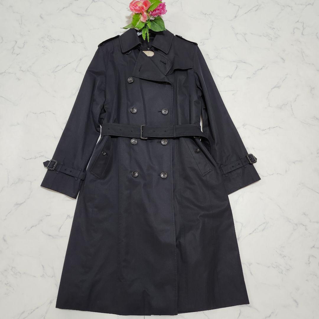 バーバリーロンドン　ライナー付きトレンチコート　ノバチェック　ロング　11