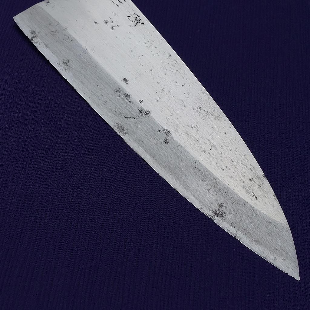 出刃包丁 二見ヶ浦 菊一文字則正 刃長約180㎜ 片刃 庖丁 《0124》