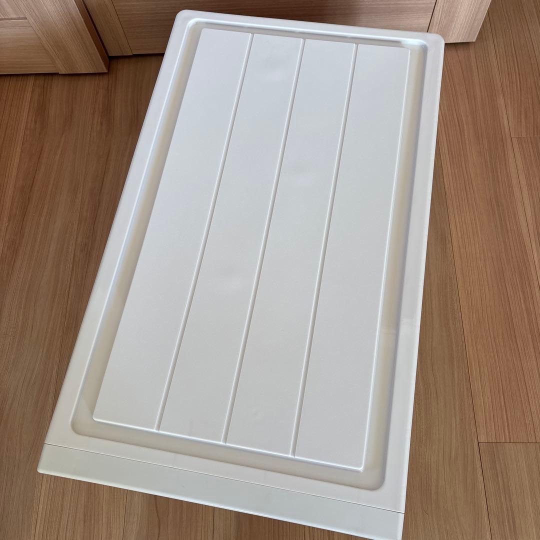 sold⑤天馬　Fits 収納ケース ワイドサイズ　カプチーノ　ディープL 1個