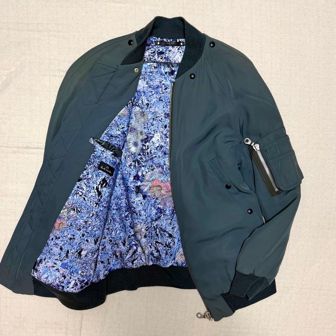 【美品】PS Paul Smith ピーエスポールスミス MA-1 ブルゾン