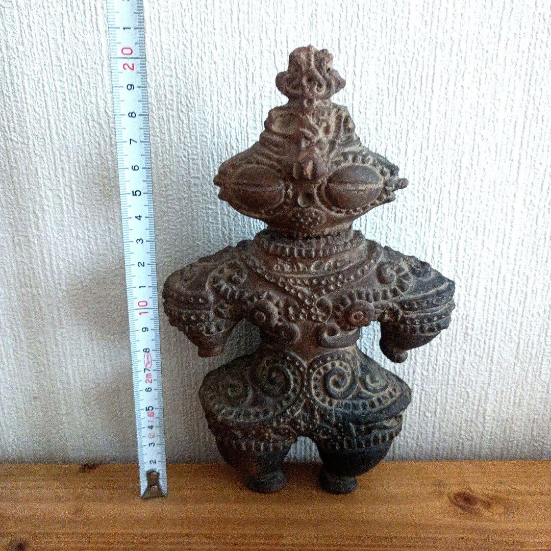 【1950年代教材レプリカ】遮光器土偶　恵比須田遺跡　約20cm　2/3スケール