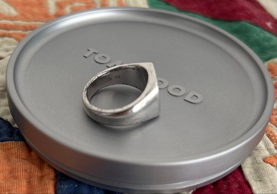 Mined Ring Large Blue Topaz 限定モデル　サイズ50