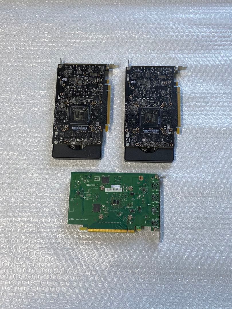 グラボ nVIDIA QUADRO P2000/2個 M2000/1個 ジャン