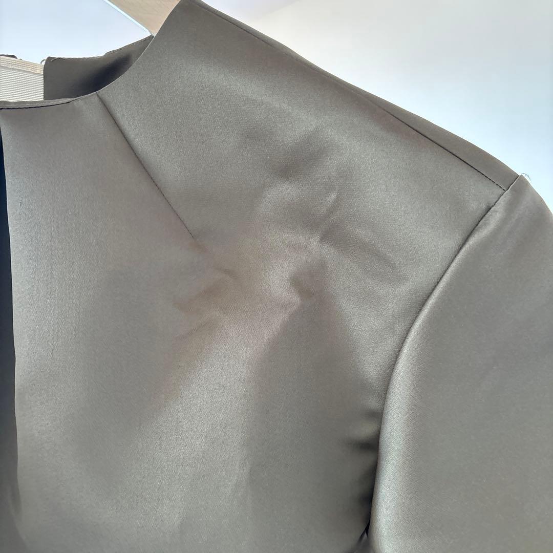 きょん様ROCHASロシャス カーキサテントップス未使用品