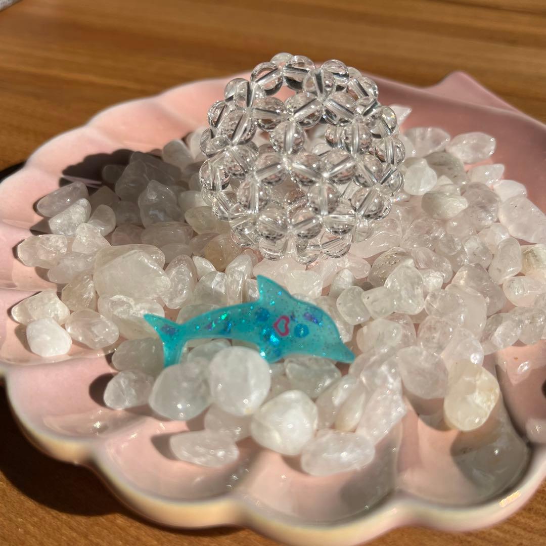 とっても可愛い水晶フラーレン　おまけ付き