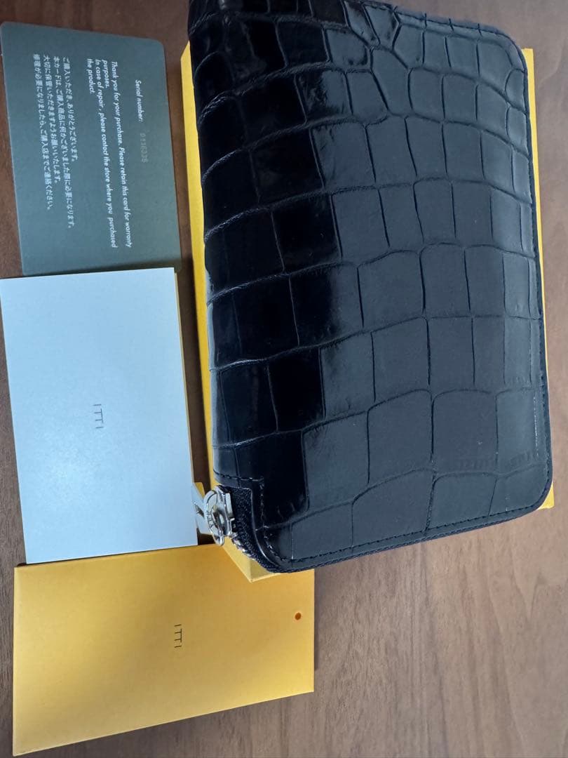 小物 ITTI CRUSTY STUFFING MID WLT5 / CROCO