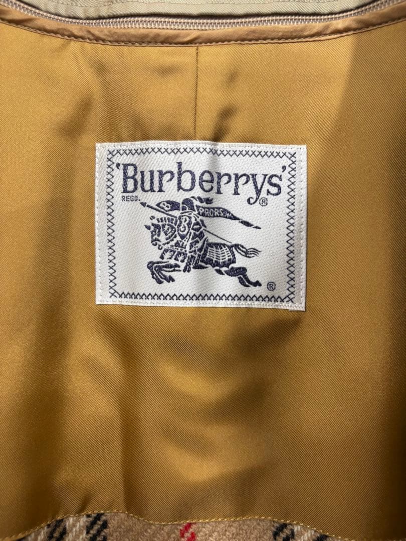 ◎ Burberrys バーバリーズ ステンカラーコート　ノバチェック