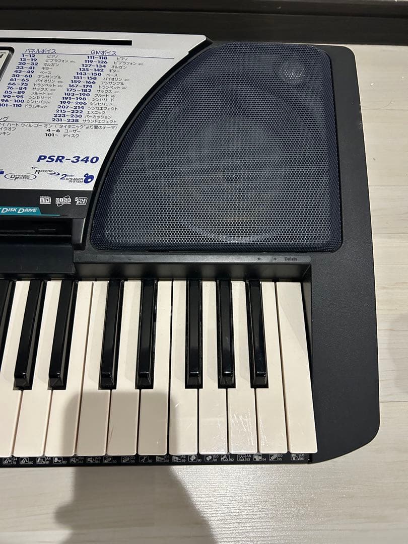 YAMAHA ヤマハ PSR-340 PORTATONE シンセサイザー
