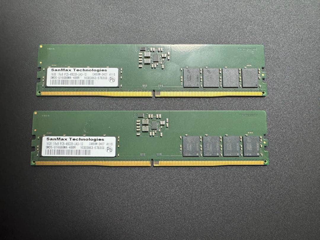 SanMax Technologies DDR5-4800B 16GB2枚組