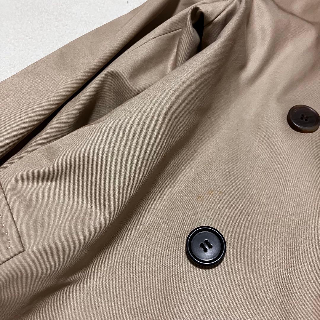 バーバリーロンドン ロングトレンチコート ノバチェック メガチェック ベージュ