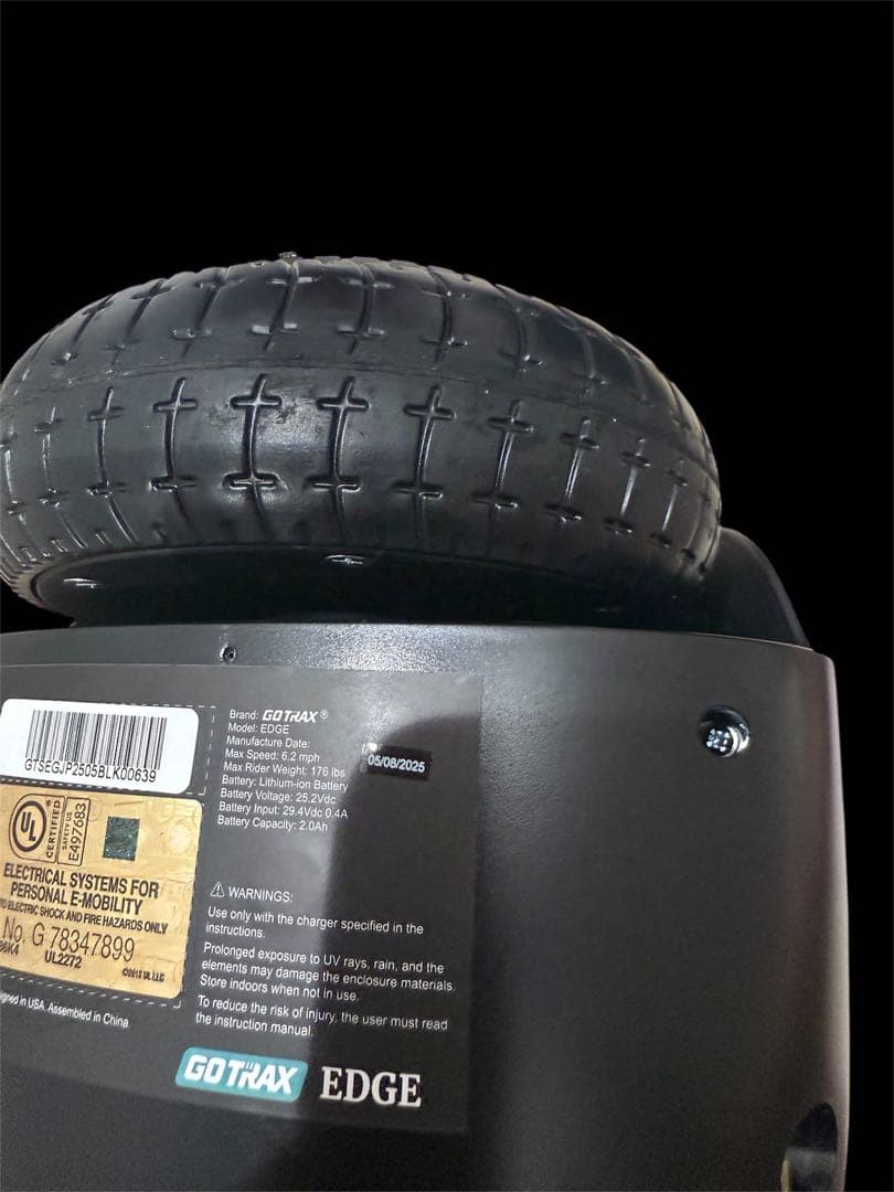 美品　 ミニセグウェイ　電動バランススクーター 黒