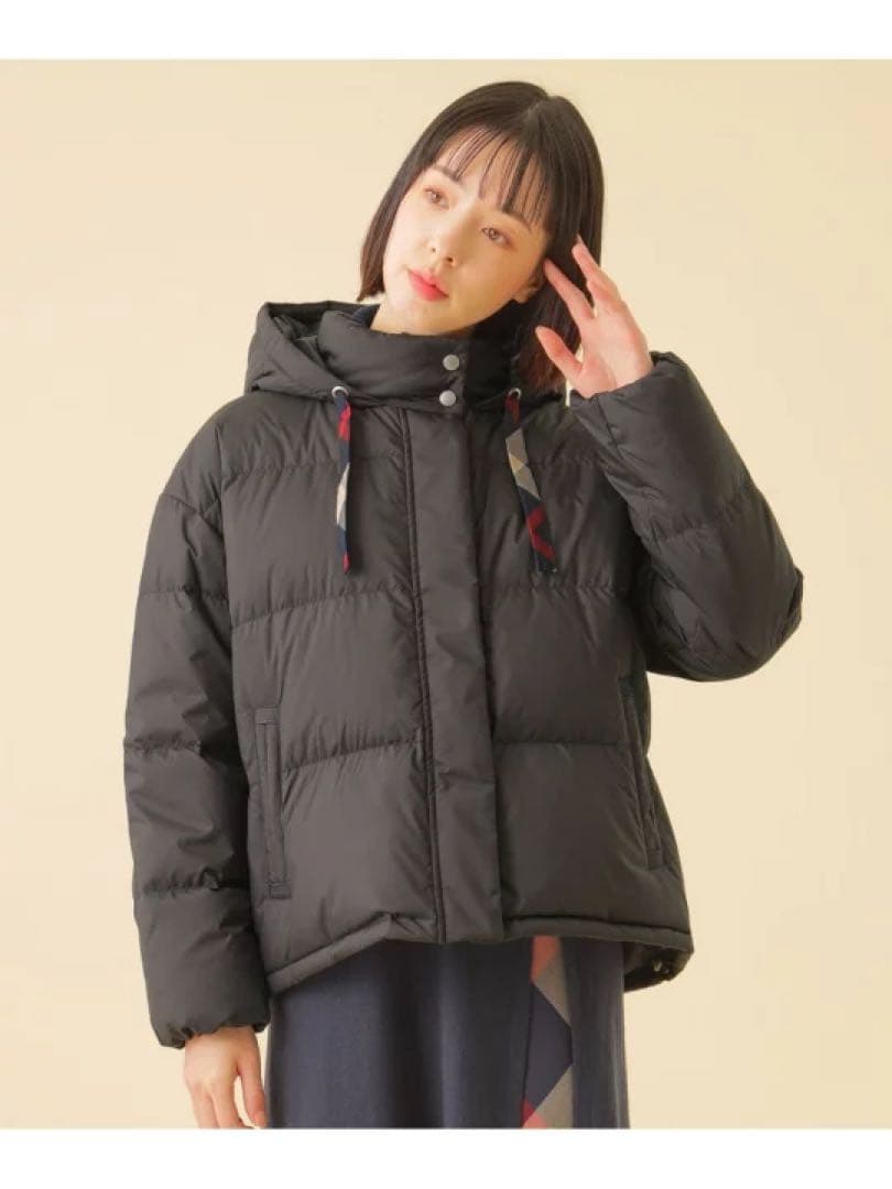 【新品】【セール】フード付きショートダウン CRESTBRIDGE