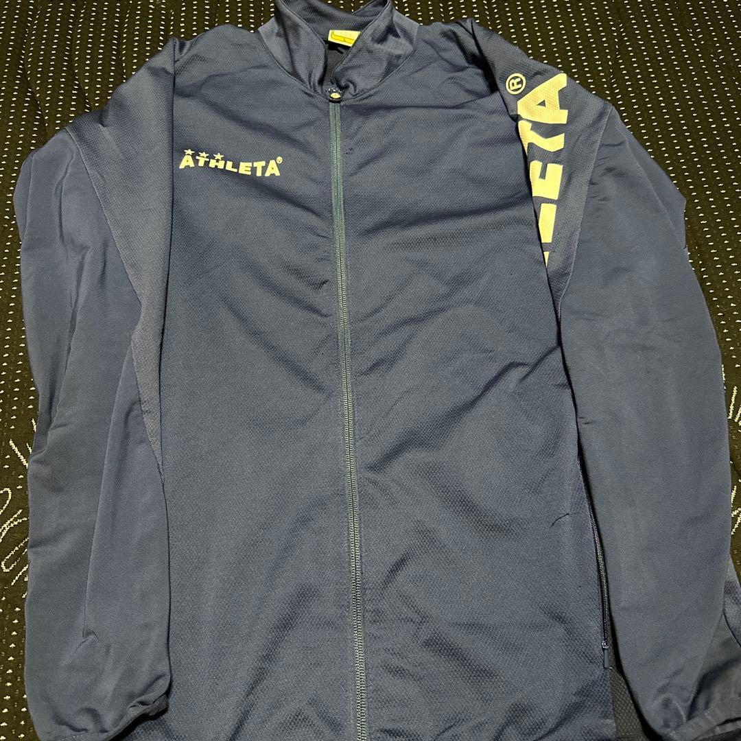 ATHLETA ジャージ 紺色 Lサイズ