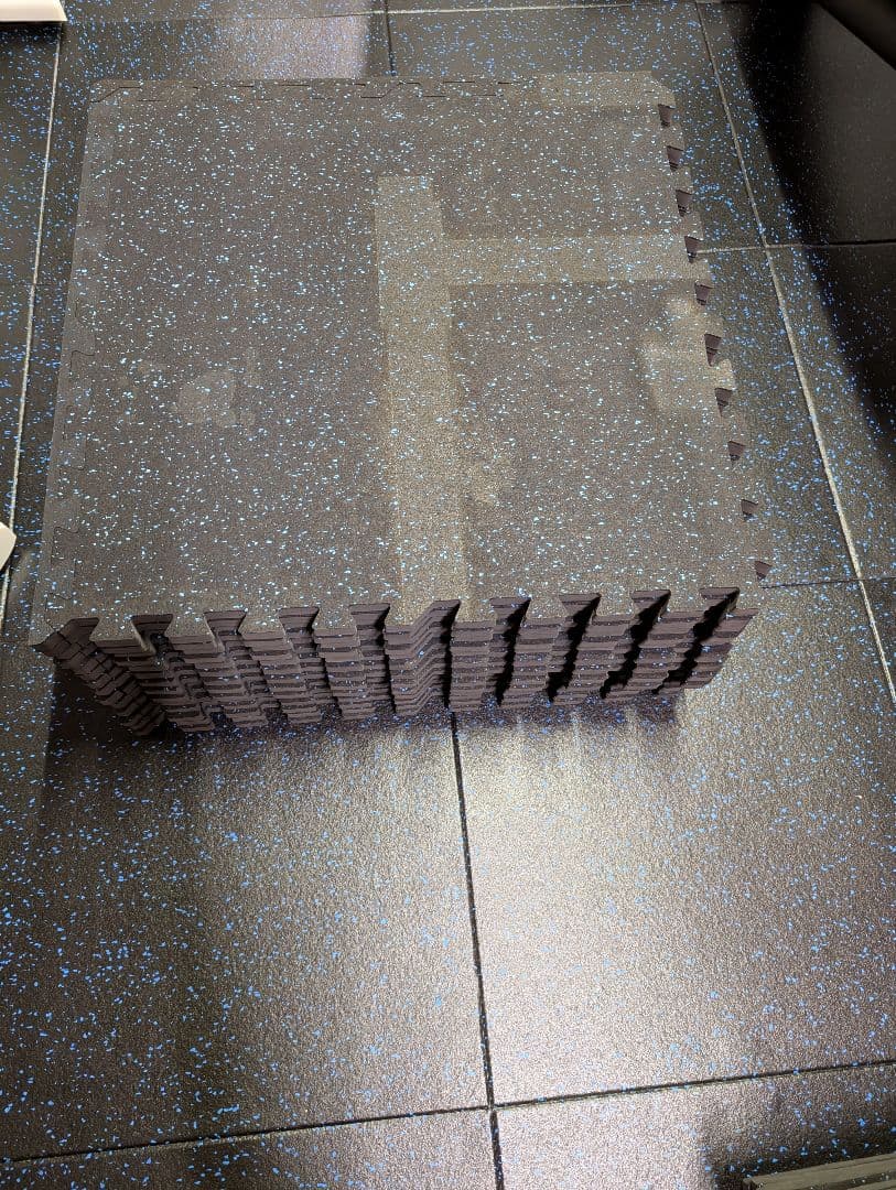 ムジムマット　厚さ2cm　ジョイントマット　筋トレ　60×60cm　14枚セット