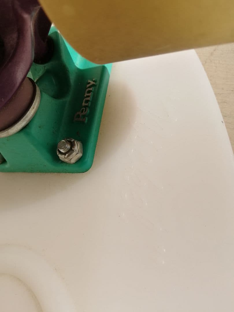 美品PENNY27　ペニー27インチ、ニッケル 蓄光モデル、薄い紫色に光ります！