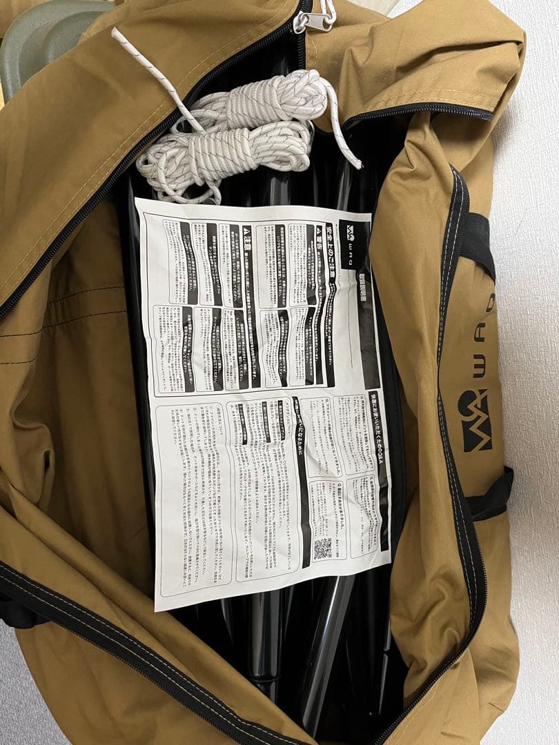 WAQ ALPHA TC/FT テントandマットandコンテナボックス