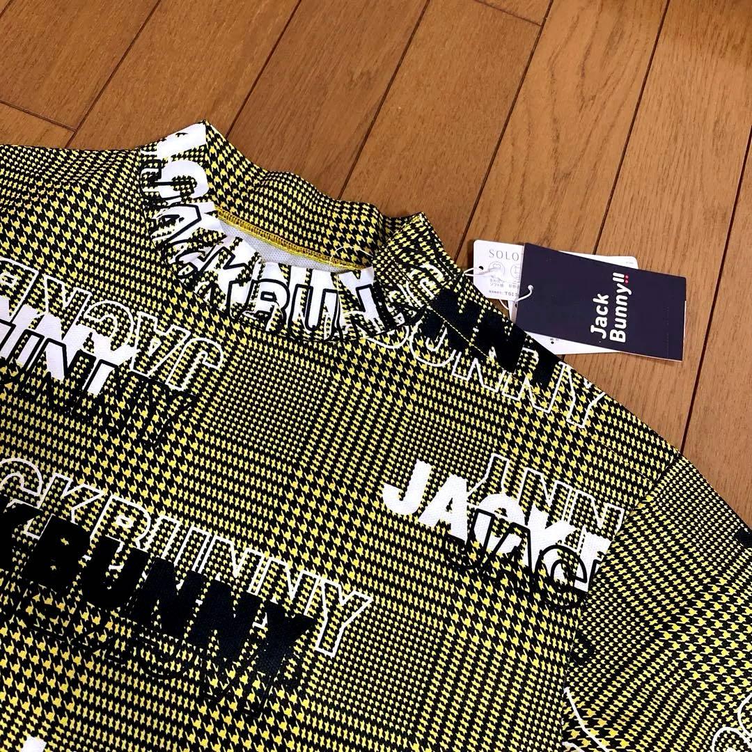 JACK BUNNY 新品 XL モックネック 総柄 タグ付き　ジャックバニー