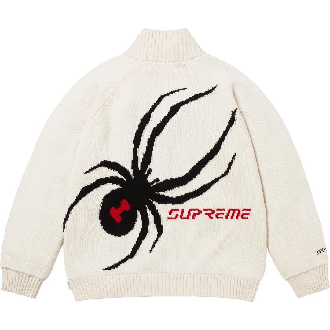 Supreme Spyder Zip Up Sweater XL 試着のみ