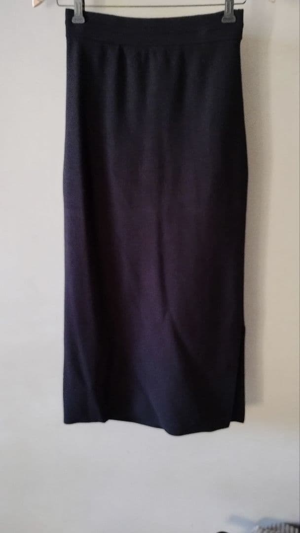 お値下げ中！C6925 タートルニット×ニットスカートコーデ