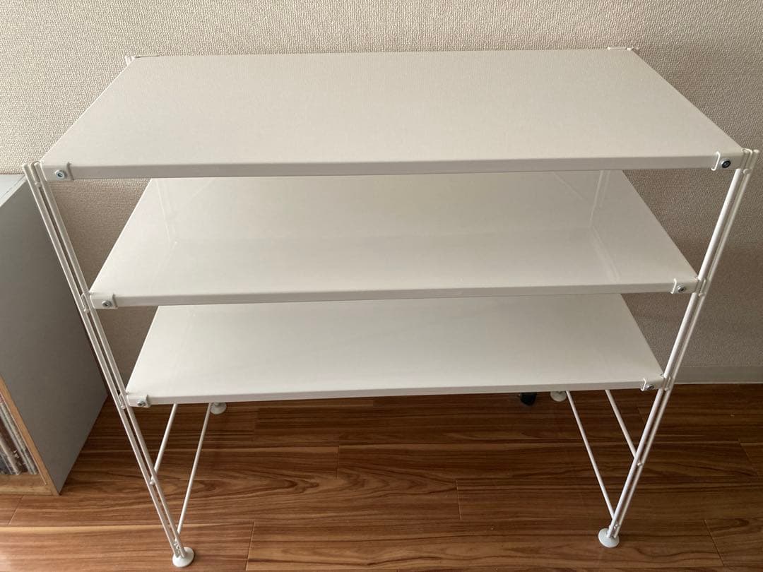 【Yo】スチールユニットシェルフ・スチール棚セット・ワイド・小