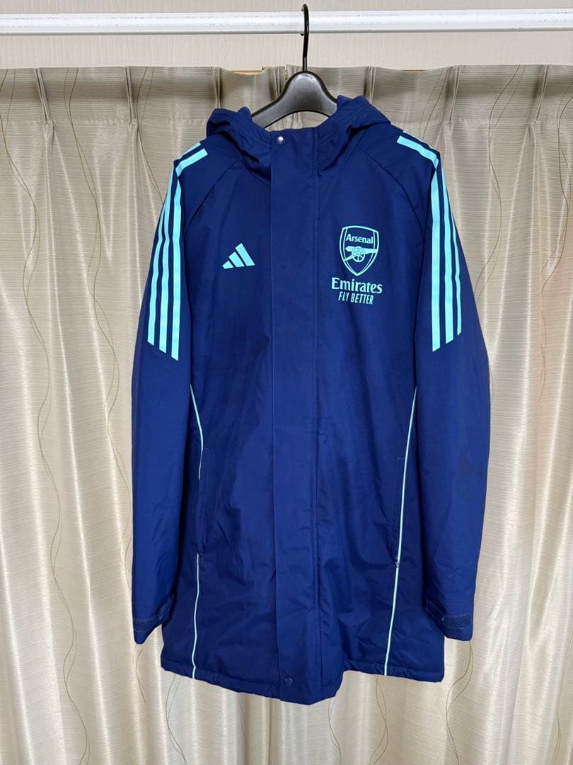 adidas アディダス アーセナル ベンチコート トレーニング サカ ライス
