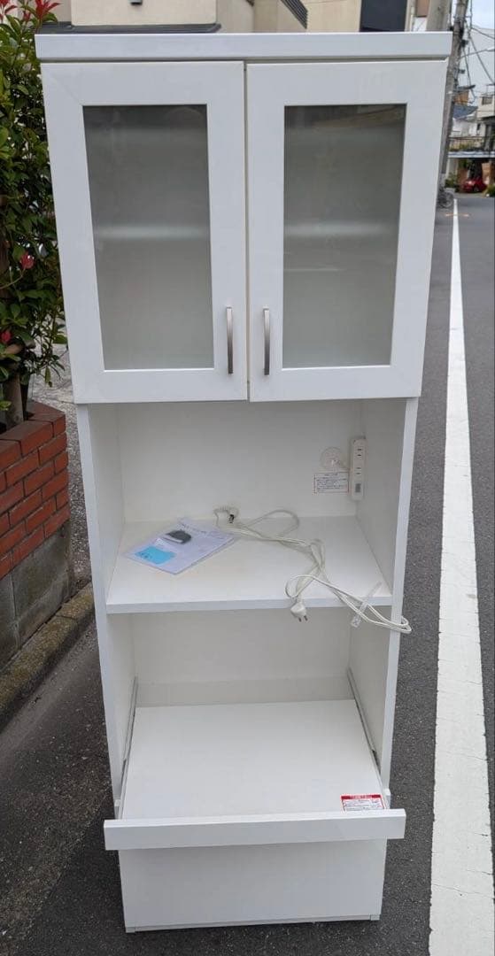 ＊東京都付近限定品＊美品　ニトリ　レンジボード　コパン　60RB ホワイト