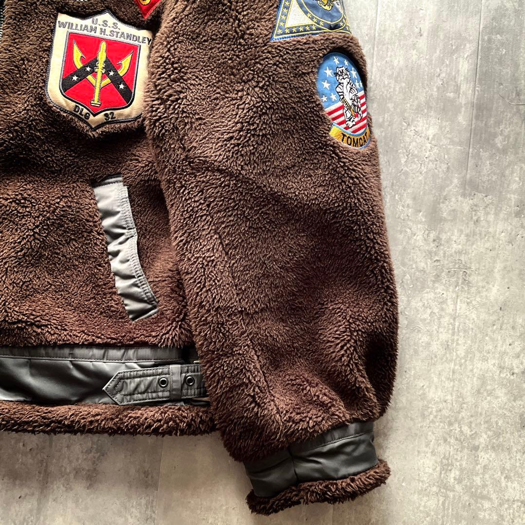 希少XXL AVIREX RETRO BOA B-3 TOPGUN ミリタリー