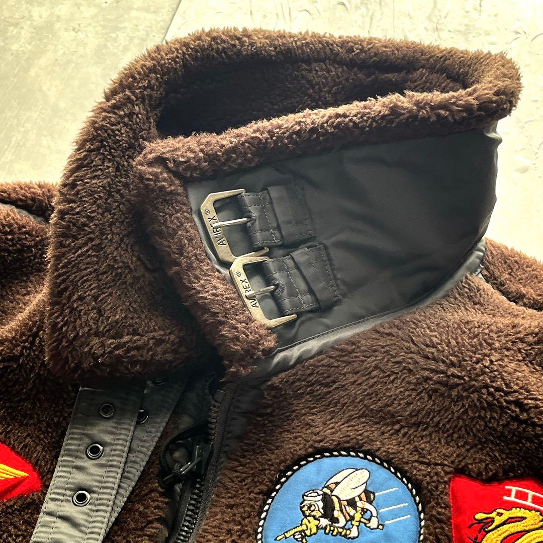 希少XXL AVIREX RETRO BOA B-3 TOPGUN ミリタリー